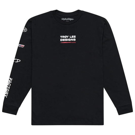 Troy Lee Designs Factory Long Sleeve Tee - Black