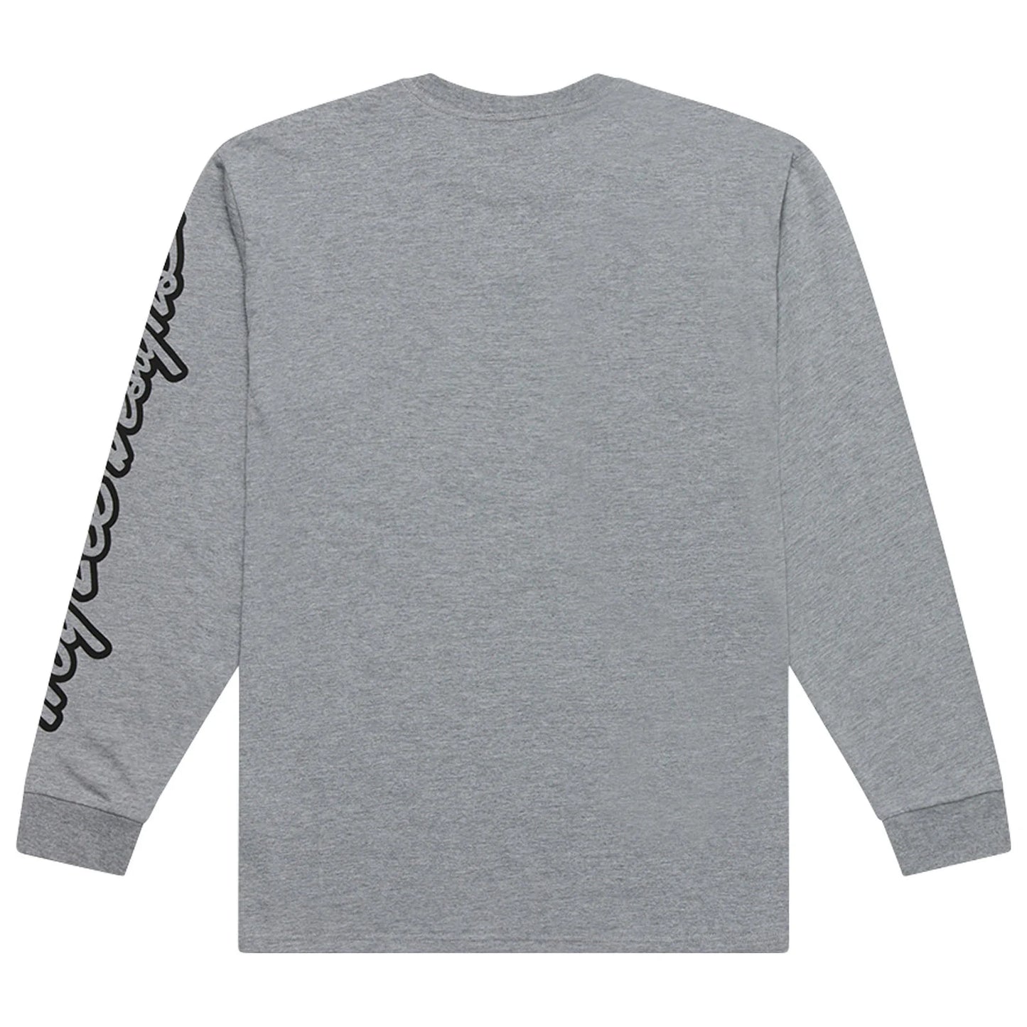 Troy Lee Designs Signature Long Sleeve Tee - Gray Heather
