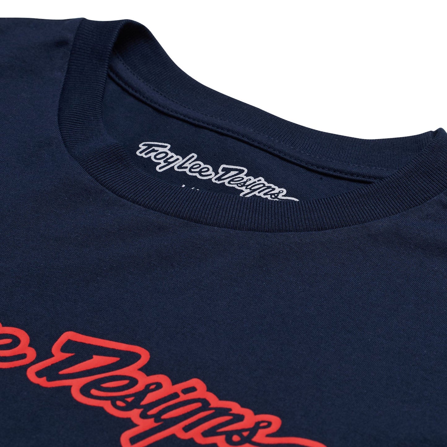 Troy Lee Designs Signature Long Sleeve Tee - Navy