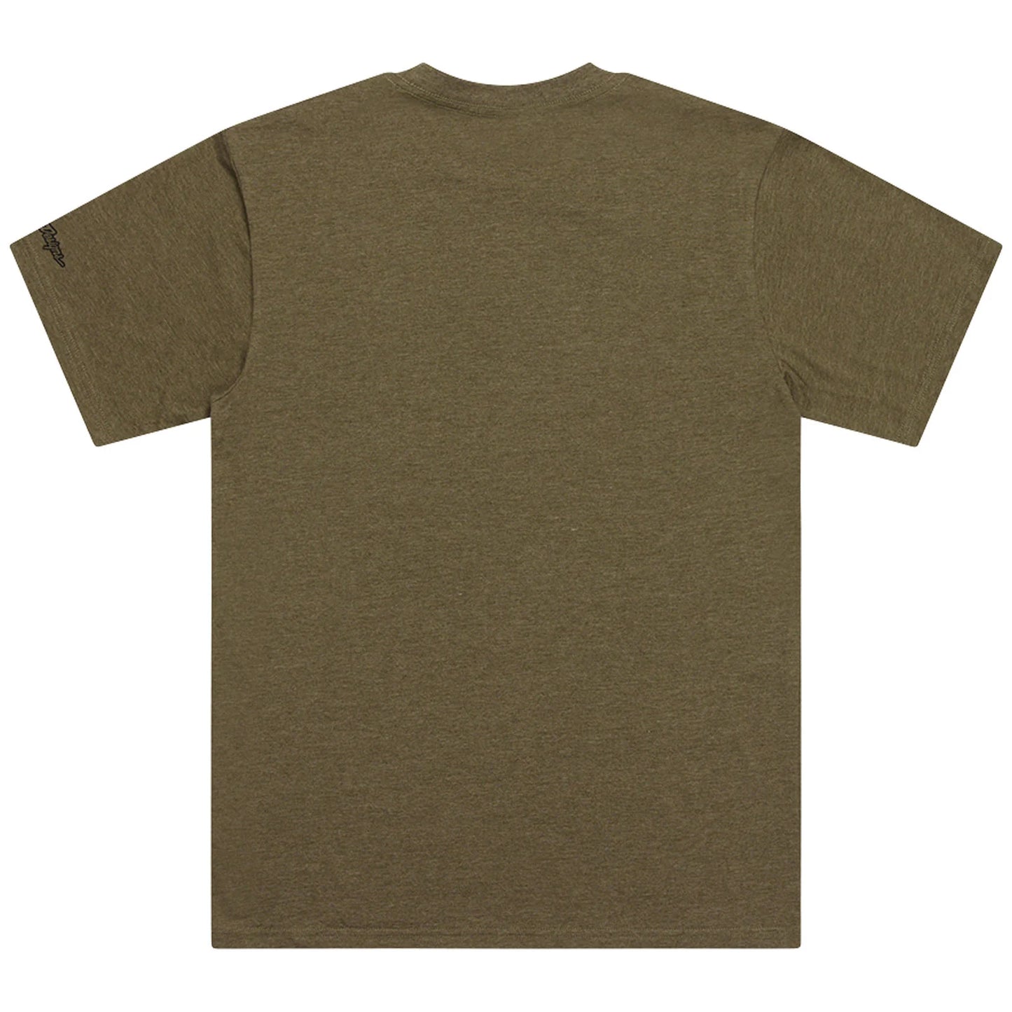 Troy Lee Designs Badge Short Sleeve Tee - Olive Heather