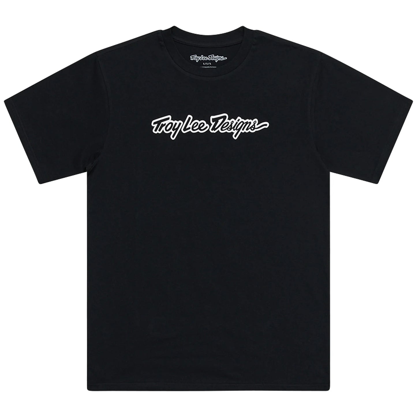 Troy Lee Designs Signature Short Sleeve Tee - Black