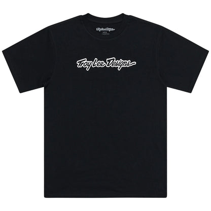 Troy Lee Designs Signature Short Sleeve Tee - Black