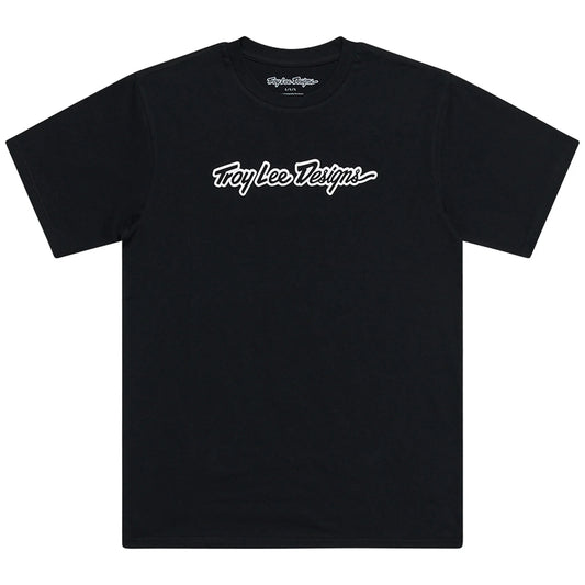 Troy Lee Designs Signature Short Sleeve Tee - Black
