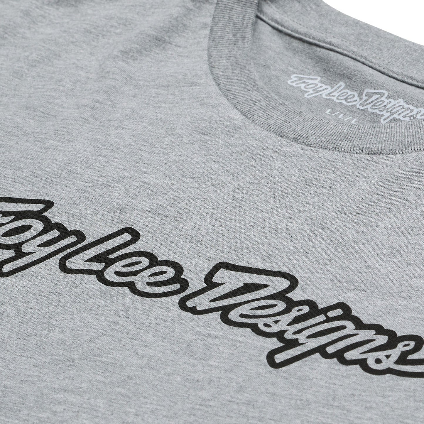 Troy Lee Designs Signature Short Sleeve Tee - Gray Heather