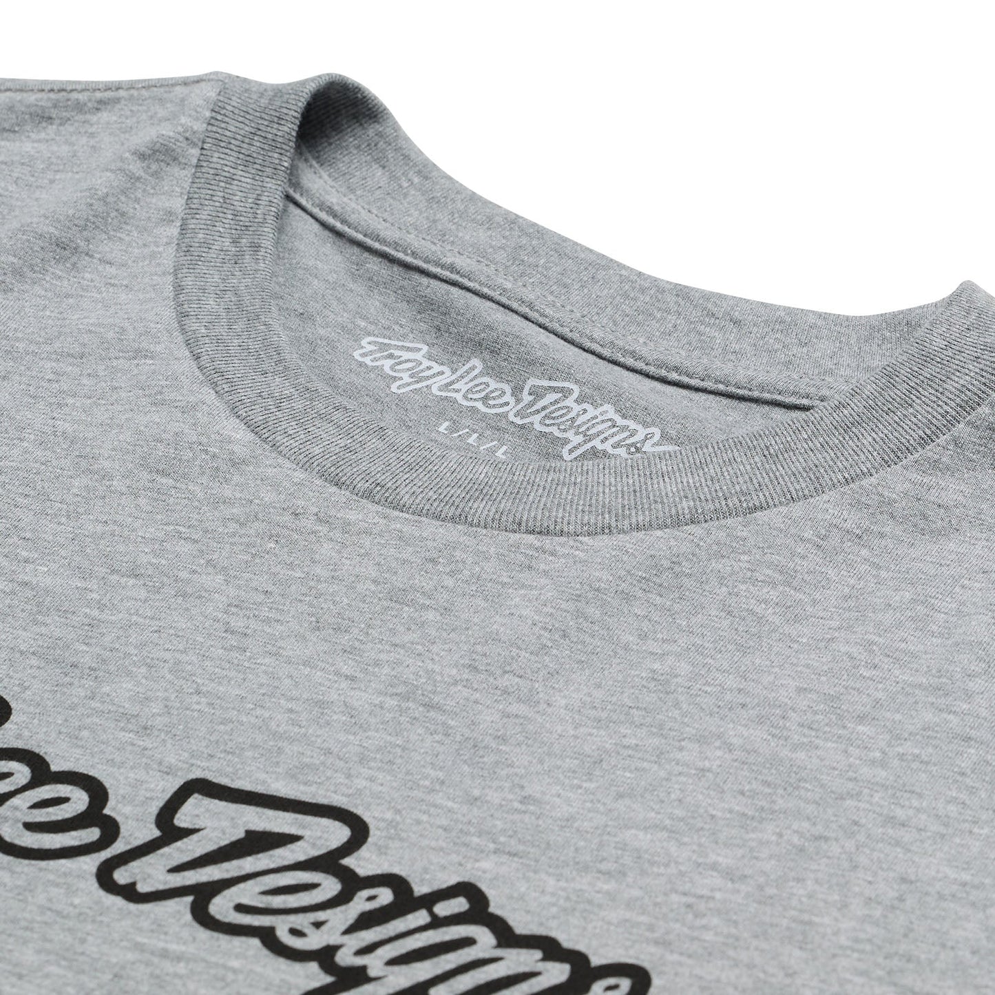 Troy Lee Designs Signature Short Sleeve Tee - Gray Heather
