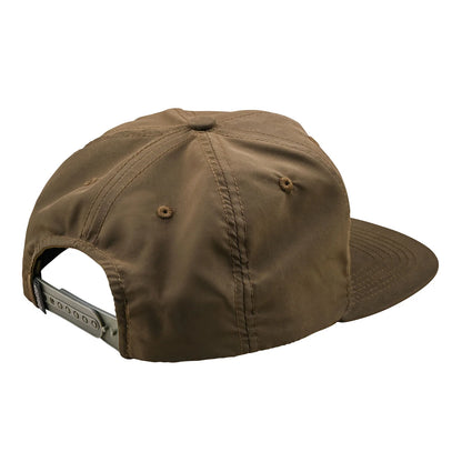 Troy Lee Designs Signature Unstructured Snapback Hat - Olive Canvas