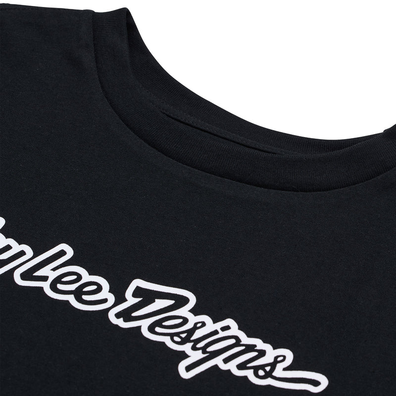 Troy Lee Designs Signature Short Sleeve Tee - Womens - Black