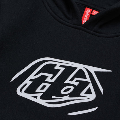 Troy Lee Designs Pullover Hoodie - Youth - Badge - Black