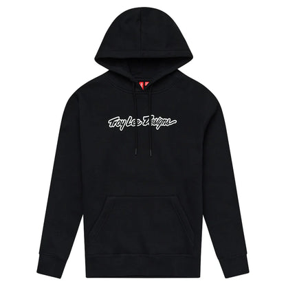 Troy Lee Designs Pullover Hoodie - Youth - Signature - Black