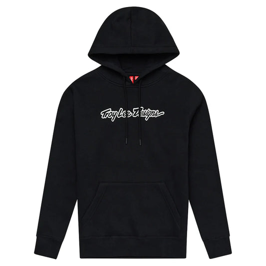 Troy Lee Designs Pullover Hoodie - Youth - Signature - Black