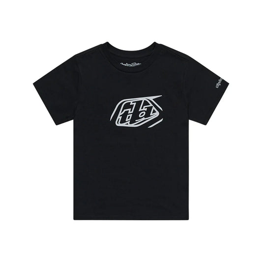 Troy Lee Designs Badge Short Sleeve Tee - Youth - Black