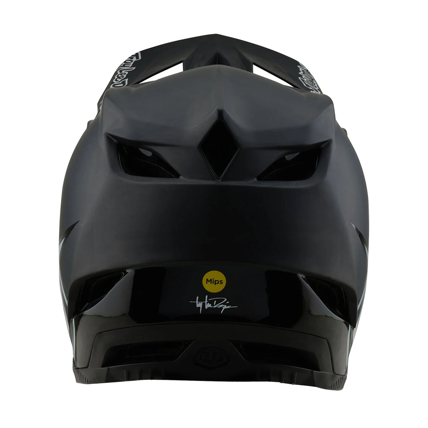 Troy Lee Designs D4 Carbon Full Face Helmet - Stealth - Black