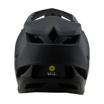 Troy Lee Designs D4 Carbon Full Face Helmet - Stealth - Black