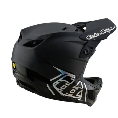 Troy Lee Designs D4 Carbon Full Face Helmet - Stealth - Black