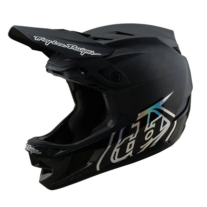 Troy Lee Designs D4 Carbon Full Face Helmet - Stealth - Black