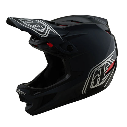 Troy Lee Designs D4 Polyacrylite Full Face Helmet - Shadow - Black