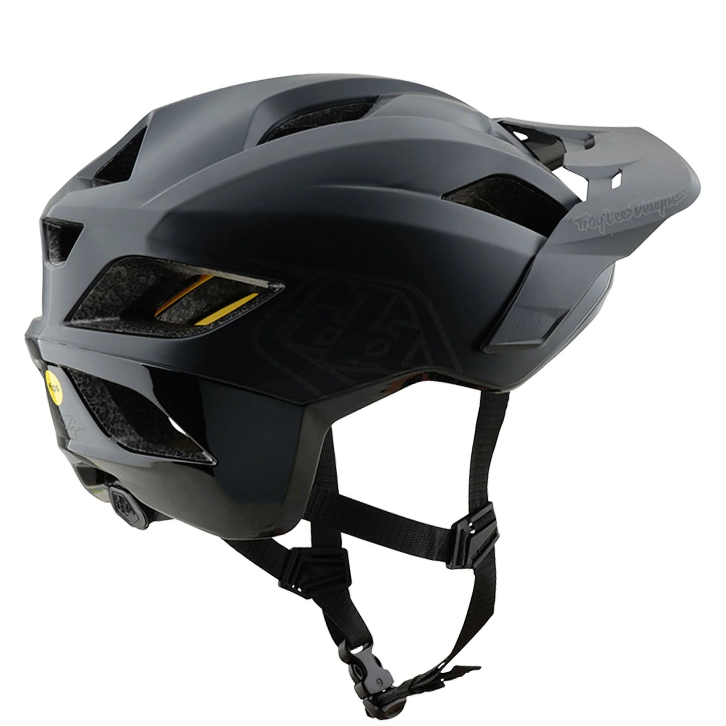 Troy Lee Designs Flowline MTB Helmet - Youth - Point - Black-Charcoal