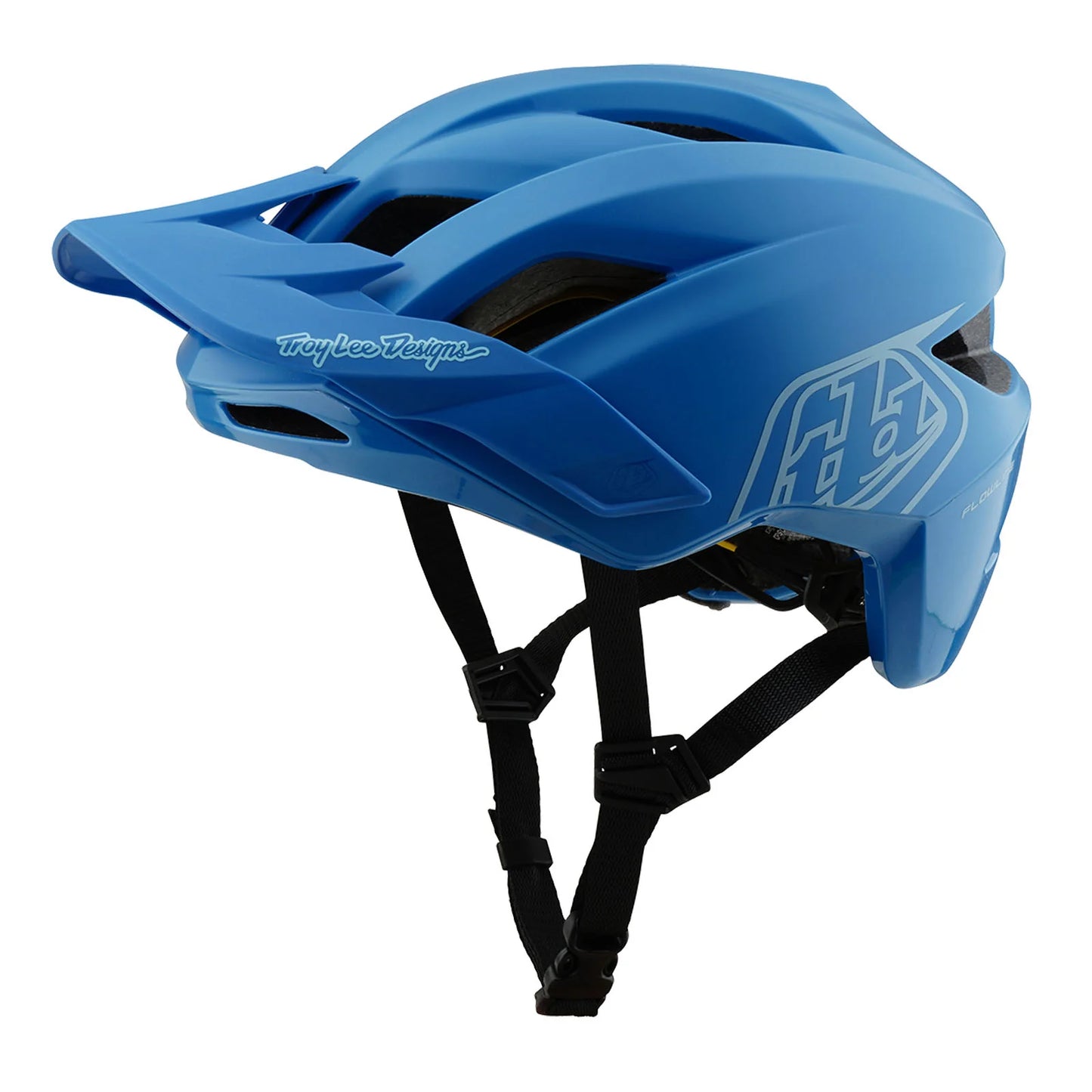 Troy Lee Designs Flowline MTB Helmet - Point - Cobalt-Blue