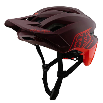 Troy Lee Designs Flowline SE MTB Helmet - Badge - Maroon