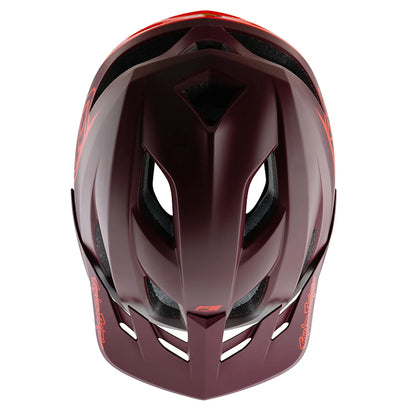 Troy Lee Designs Flowline SE MTB Helmet - Badge - Maroon