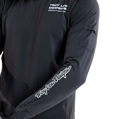Troy Lee Designs Ruckus Long Sleeve Ride Tee - Factory - Carbon