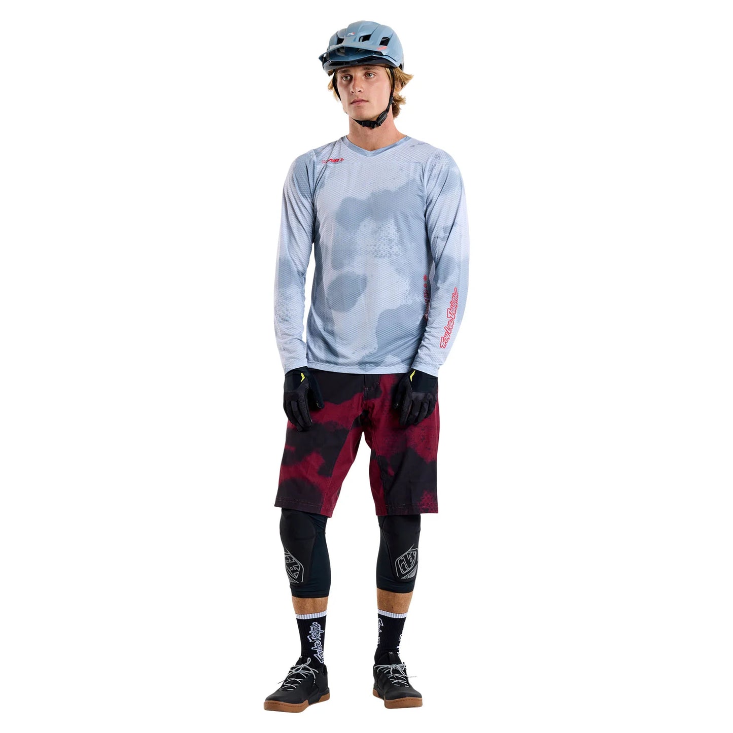 Troy Lee Designs Skyline Air Long Sleeve MTB Jersey - Flared - Concrete