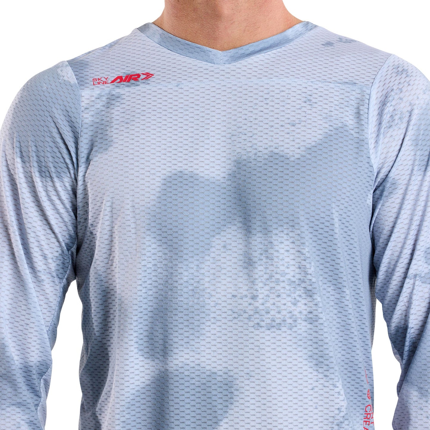 Troy Lee Designs Skyline Air Long Sleeve MTB Jersey - Flared - Concrete