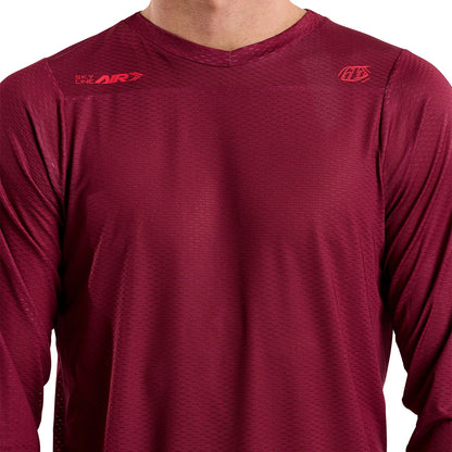 Troy Lee Designs Skyline Air Long Sleeve MTB Jersey - Oxblood