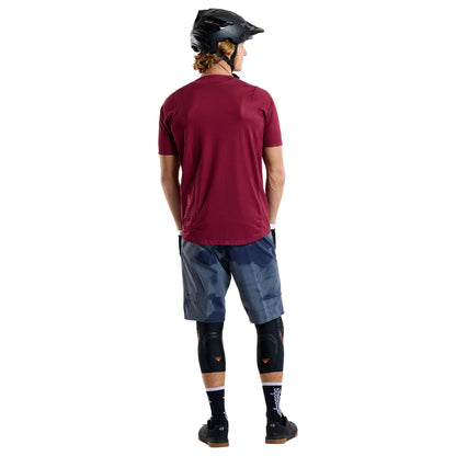Troy Lee Designs Skyline Air Short Sleeve MTB Jersey - Oxblood
