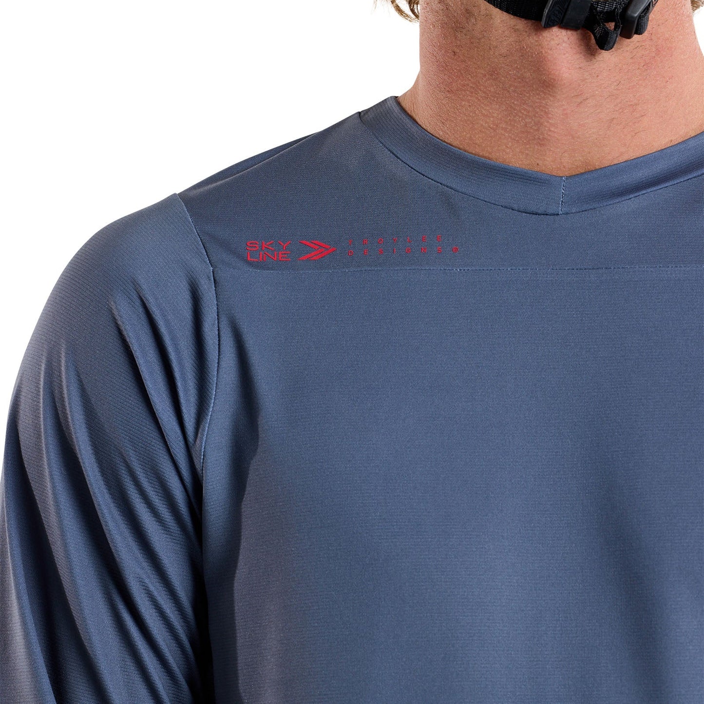 Troy Lee Designs Skyline Long Sleeve MTB Jersey - Steel Blue