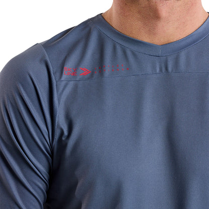 Troy Lee Designs Skyline Short Sleeve MTB Jersey - Steel Blue