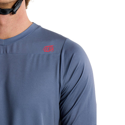 Troy Lee Designs Skyline Short Sleeve MTB Jersey - Steel Blue