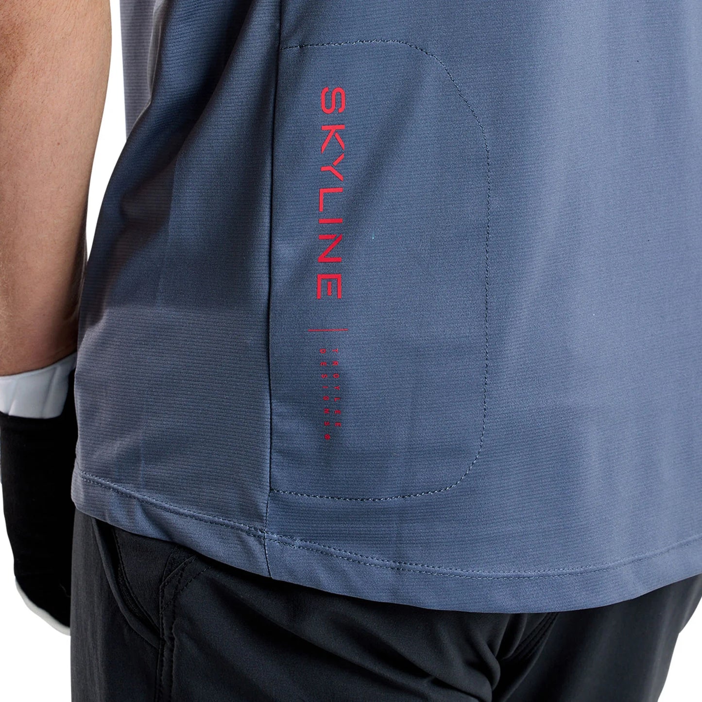 Troy Lee Designs Skyline Short Sleeve MTB Jersey - Steel Blue