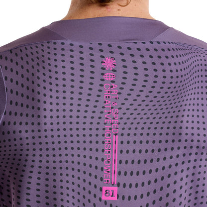Troy Lee Designs Skyline Short Sleeve MTB Jersey - Radioscape - Deep Purple