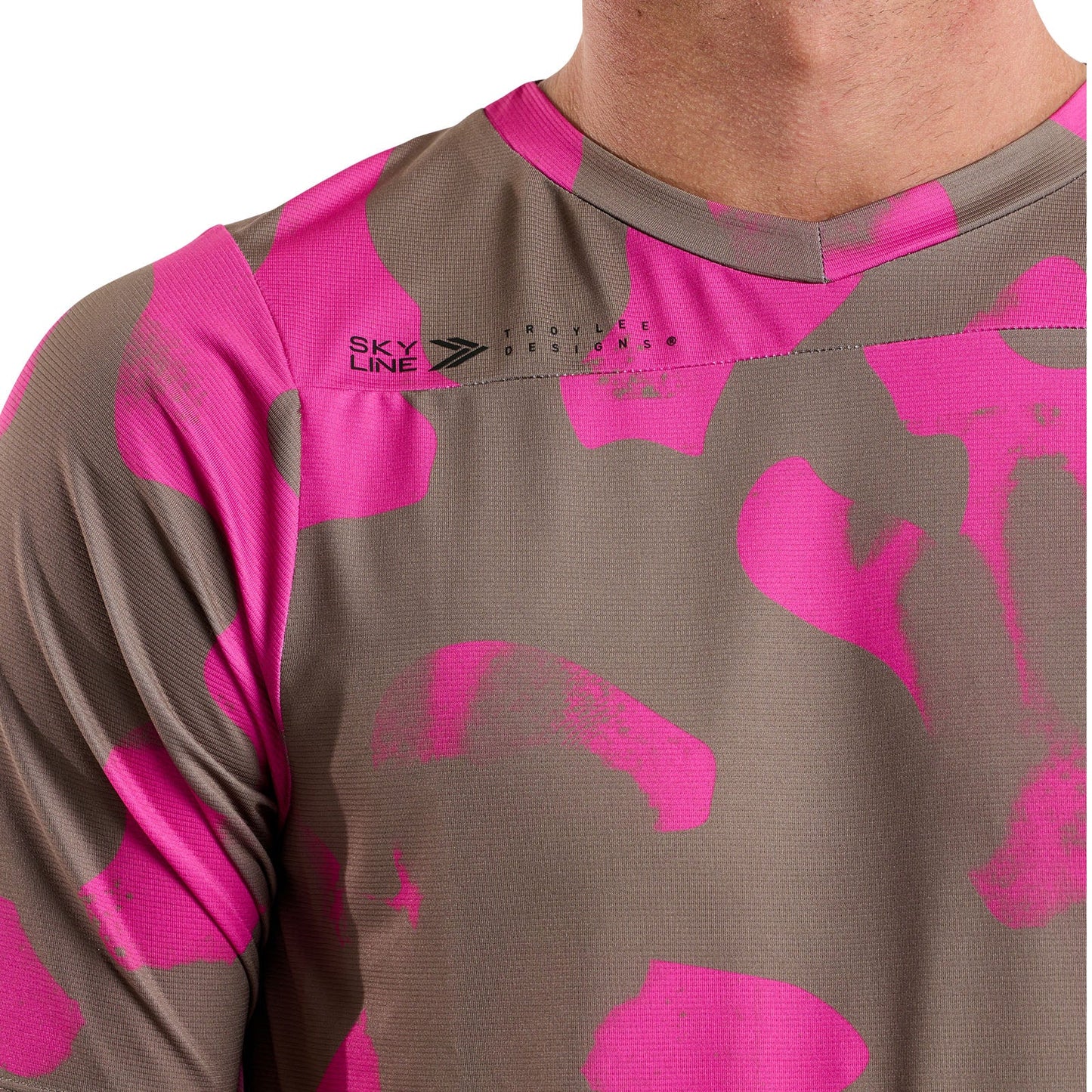 Troy Lee Designs Skyline Short Sleeve MTB Jersey - Scrubland - Timber