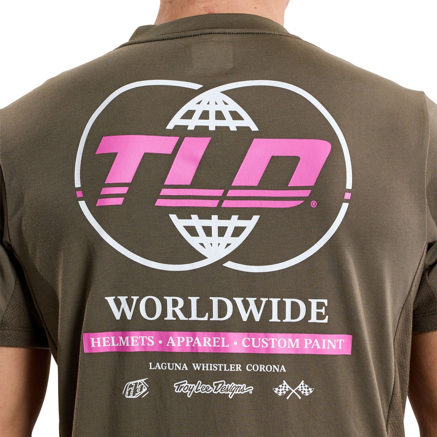 Troy Lee Designs Skyline Short Sleeve Ride Tee - Worldwide - Caper
