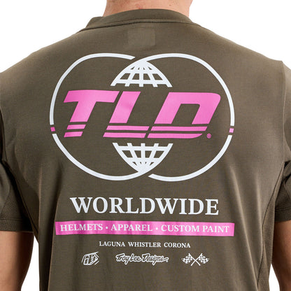 Troy Lee Designs Skyline Short Sleeve Ride Tee - Worldwide - Caper