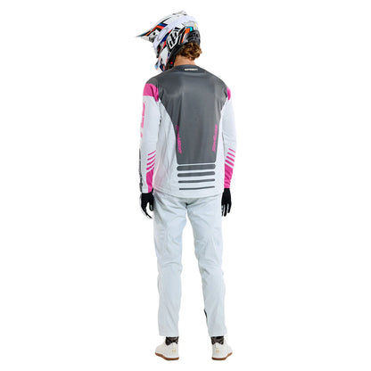 Troy Lee Designs Sprint Long Sleeve MTB Jersey - Fifty-50 - Chalk