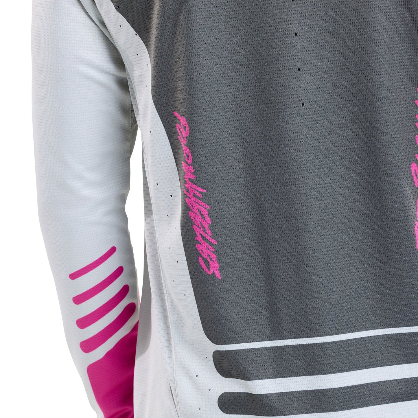 Troy Lee Designs Sprint Long Sleeve MTB Jersey - Fifty-50 - Chalk