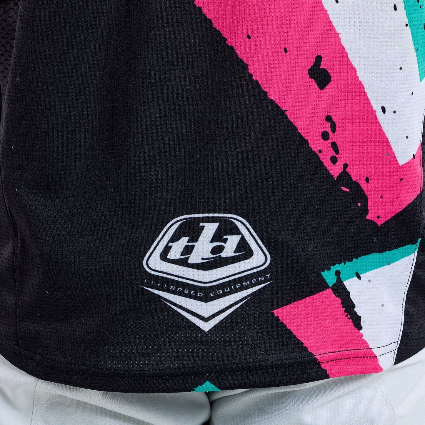 Troy Lee Designs Sprint Long Sleeve MTB Jersey - Full Pull - Black