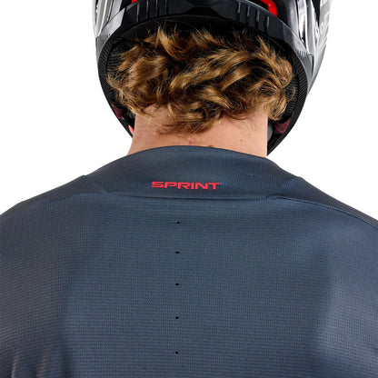 Troy Lee Designs Sprint Long Sleeve MTB Jersey - Steel Blue