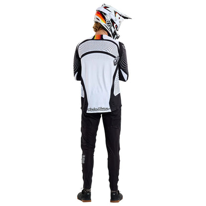 Troy Lee Designs Sprint Ultra Long Sleeve MTB Jersey - Optic - Black