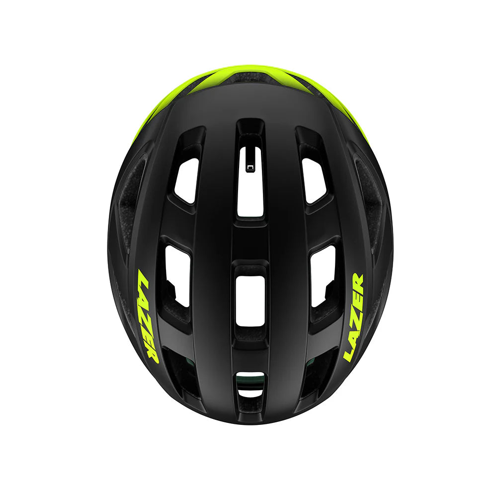 Lazer Tonic Kineticore Road/Gravel Helmet - Black Flash Yellow