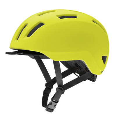Smith Transit MIPS City Helmet - Matt Neon Yellow