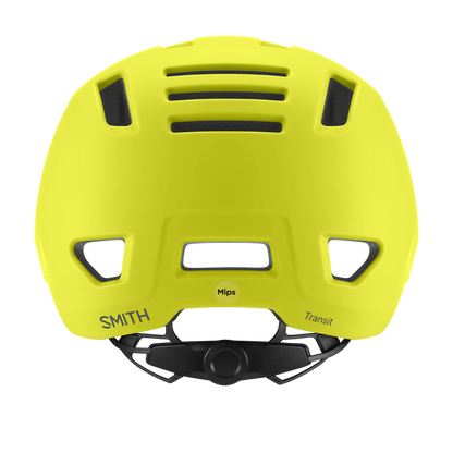 Smith Transit MIPS City Helmet - Matt Neon Yellow