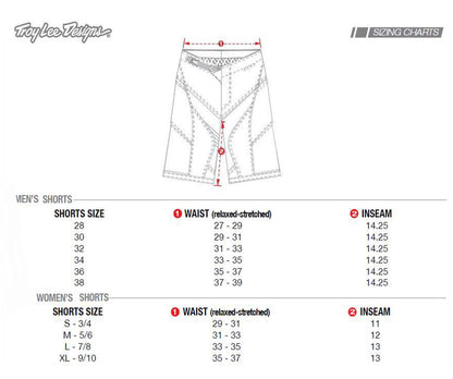 Troy Lee Designs Skyline Air MTB Short - Shell - Flared - Oxblood