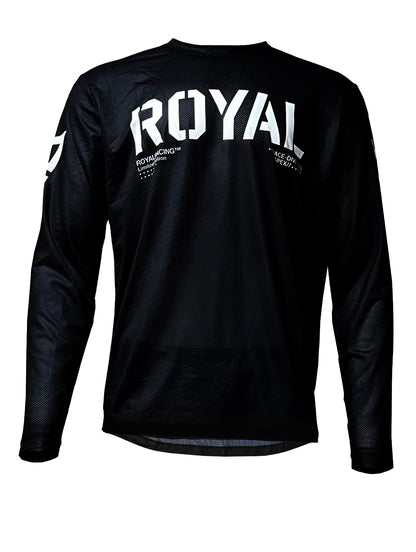 Royal Apex Long Sleeve MTB Jersey - Limited Edition - Black