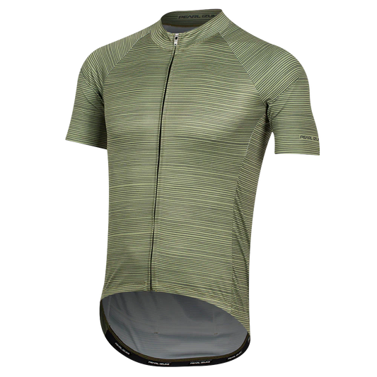 Pearl Izumi Elite Pursuit Graphic Short Sleeve Road Jersey - Willow-Forest Stripe