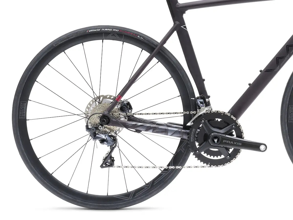 Vaast Bikes R/1 700c Road Bike - Ultegra - Black Cherry