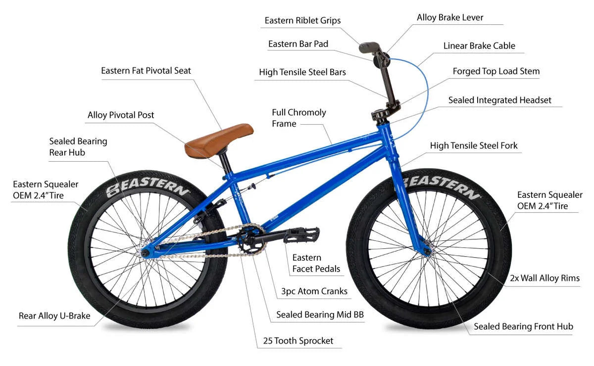 Eastern Traildigger 20" BMX - Gray